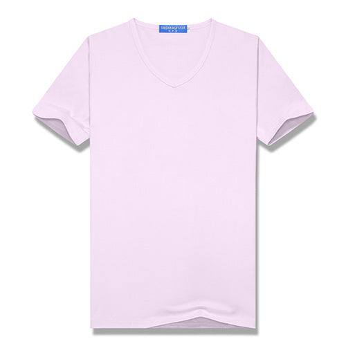 Unisex T-shirt - Men's/Women's - Affordable - Short Sleeves - V-Neck - 100% Cotton - Customizable with logo and image