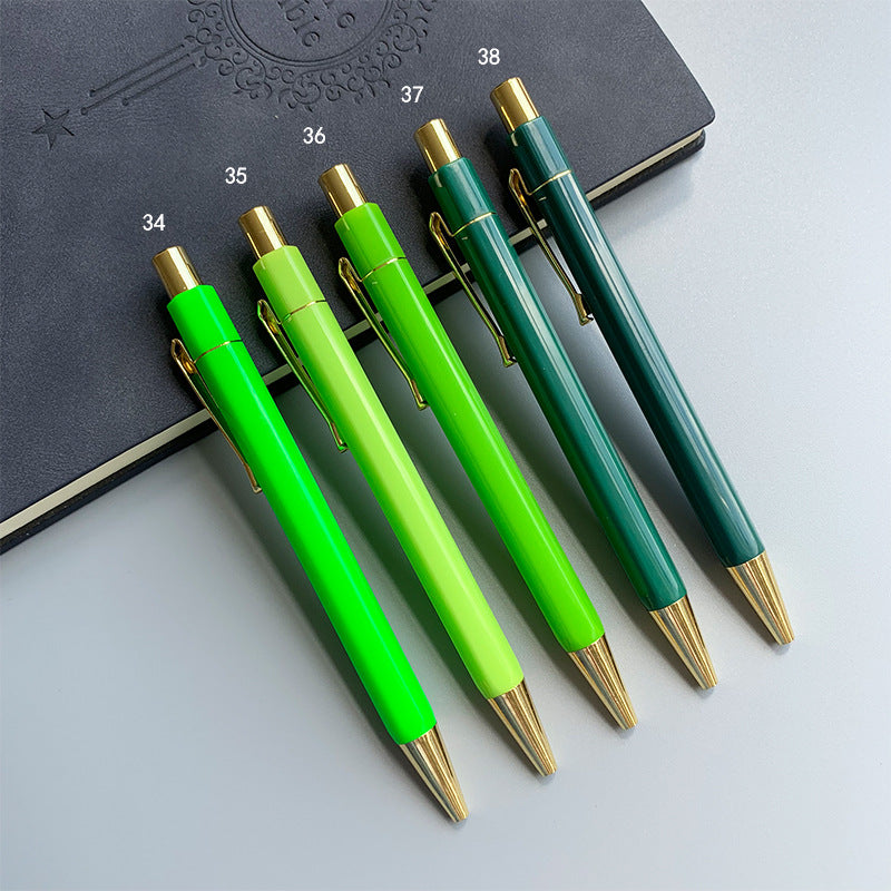 Personalized, glossy pens with case, over 70 colors, ideal corporate gifts