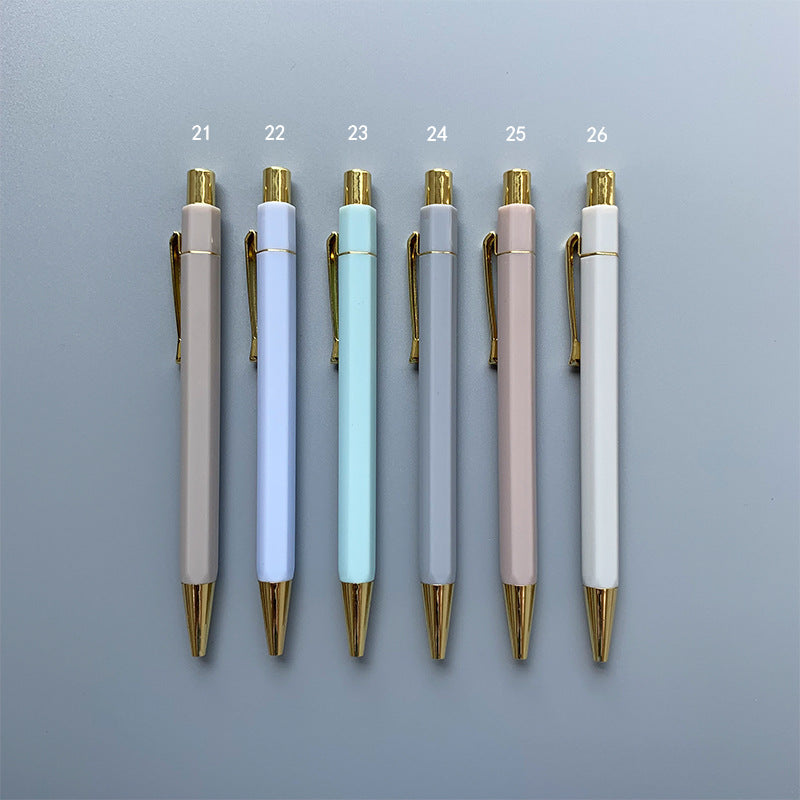Personalized, glossy pens with case, over 70 colors, ideal corporate gifts