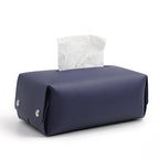 Leather handkerchief bag