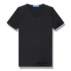 Unisex T-shirt - Men's/Women's - Affordable - Short Sleeves - V-Neck - 100% Cotton - Customizable with logo and image