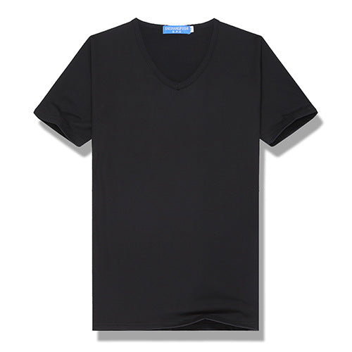 Unisex T-shirt - Men's/Women's - Affordable - Short Sleeves - V-Neck - 100% Cotton - Customizable with logo and image