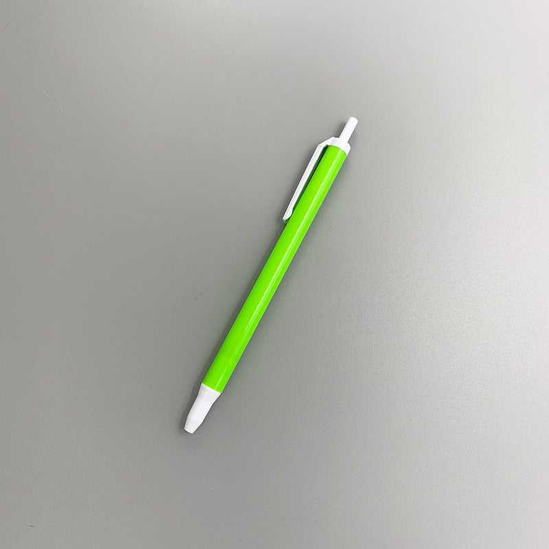 Promotional Economy Rainbow pens in plastic with black or blue ink - inexpensive