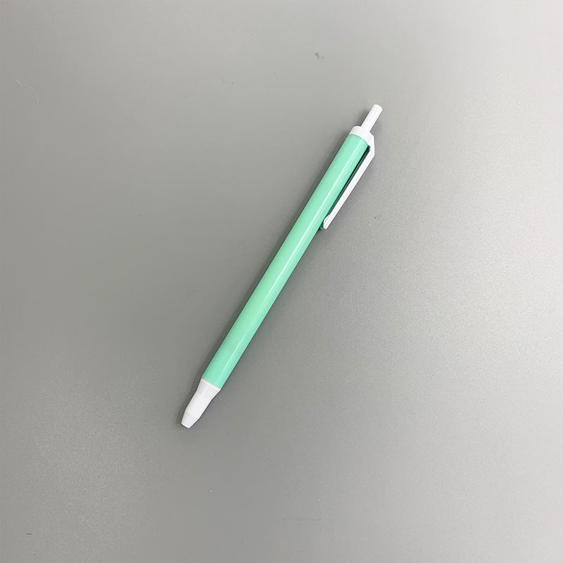 Promotional Economy Rainbow pens in plastic with black or blue ink - inexpensive