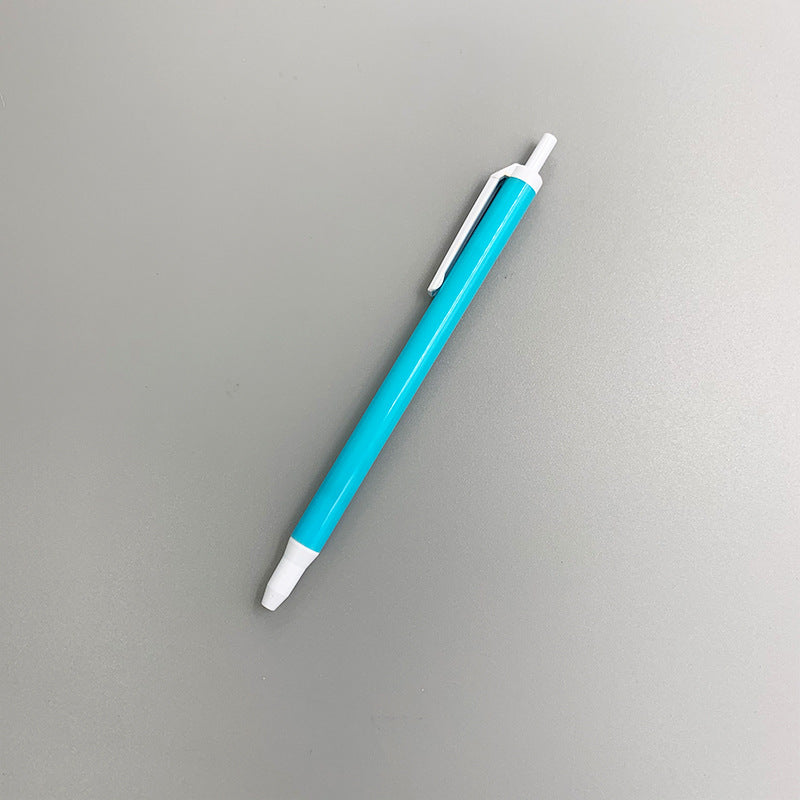 Promotional Economy Rainbow pens in plastic with black or blue ink - inexpensive