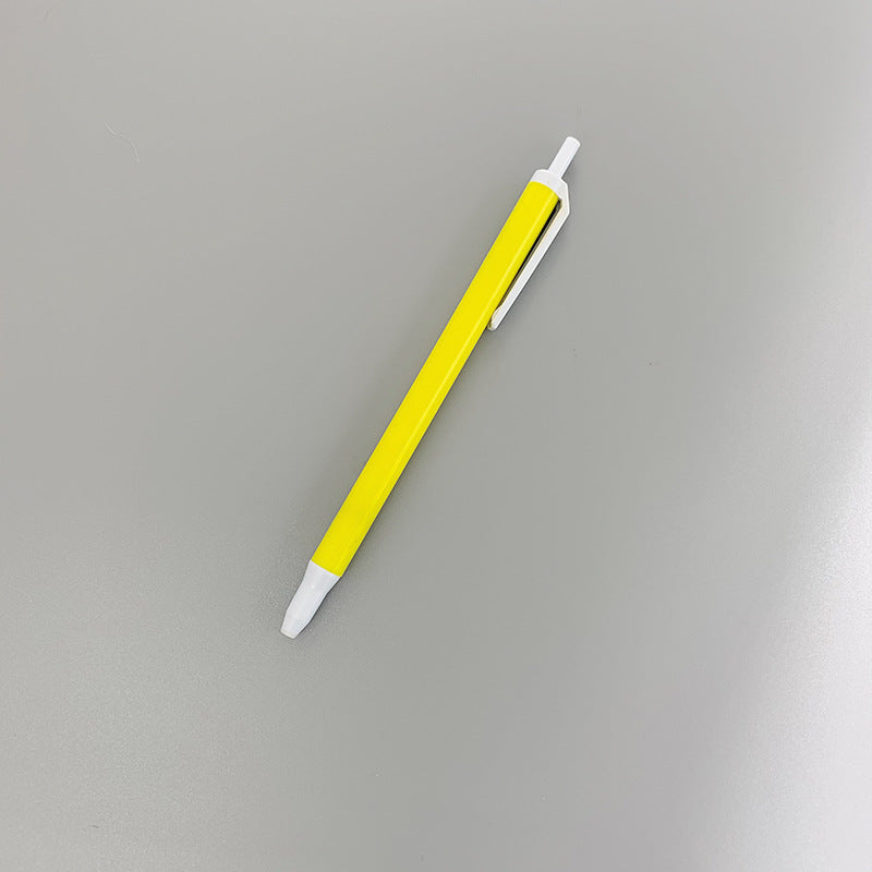 Promotional Economy Rainbow pens in plastic with black or blue ink - inexpensive