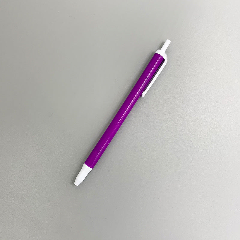 Promotional Economy Rainbow pens in plastic with black or blue ink - inexpensive