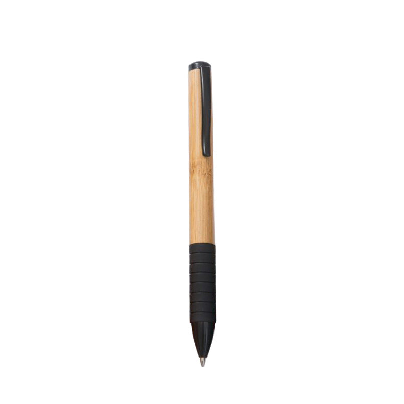 Bamboo and silicone pen with a colored pointer and blue or black ink 