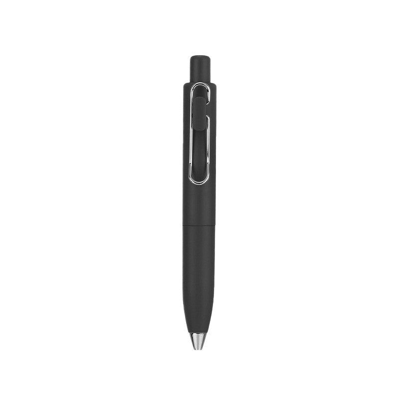 A6 PU notebook with smooth pages, accompanied by a plastic pen