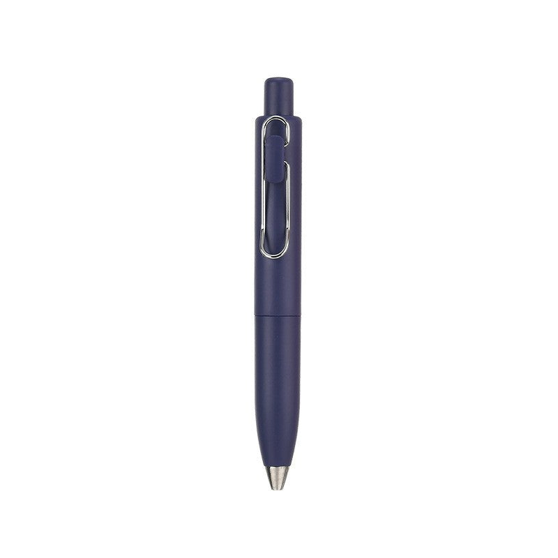 A6 PU notebook with smooth pages, accompanied by a plastic pen