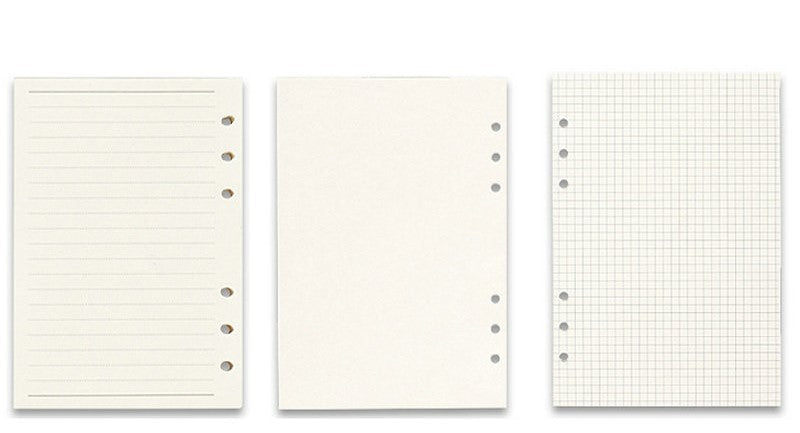 Recycled notebooks, 3 types of choice, A6 lined pages, EcoStyle A6 