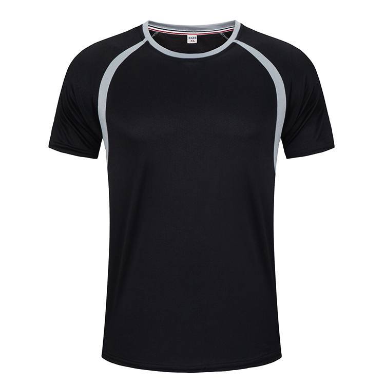 Unisex two-tone polyester sports t-shirt, 140g/m2