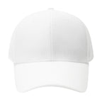 Velvet cap with adjustable metal buckle closure