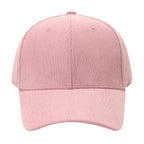 Velvet cap with adjustable metal buckle closure