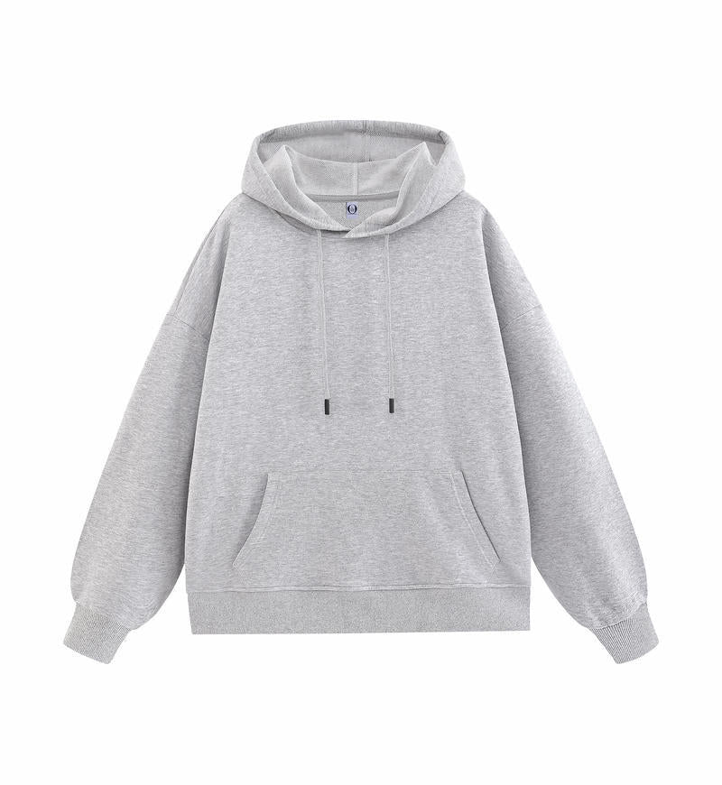 Custom cotton and polyester sweatshirts and pullovers (280 g/m²) with company logo for advertising