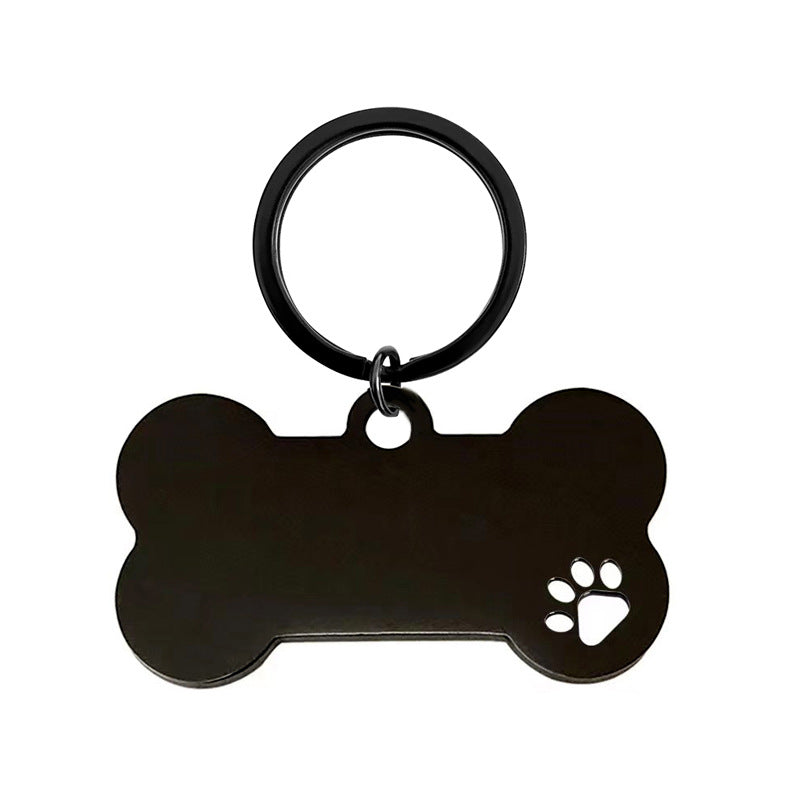 Bone-shaped keychains for dogs