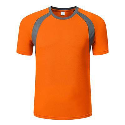 Unisex two-tone polyester sports t-shirt, 140g/m2