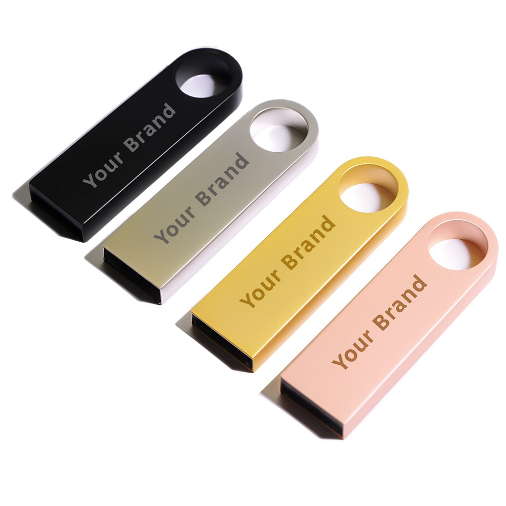 USB flash drives with round handle, 4 color choices, company logo customization