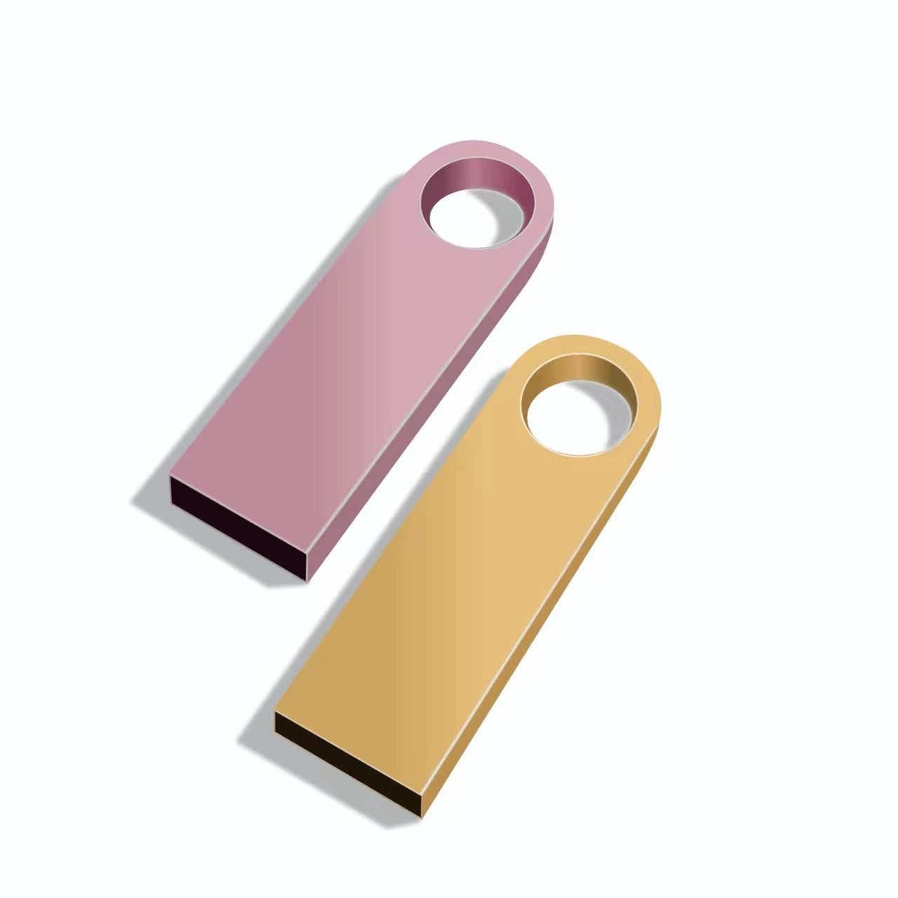 USB flash drives with round handle, 4 color choices, company logo customization