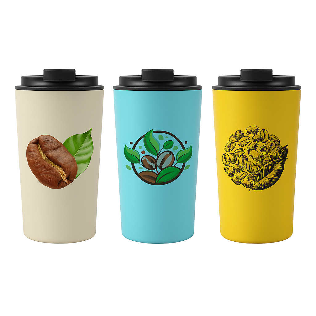 510ml Elegant XL Steel Travel Mug with Thermal and Leak-Proof Function, Customizable Logo