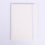 Personalized A5 PU leatherette notebooks with lined pages and cover 