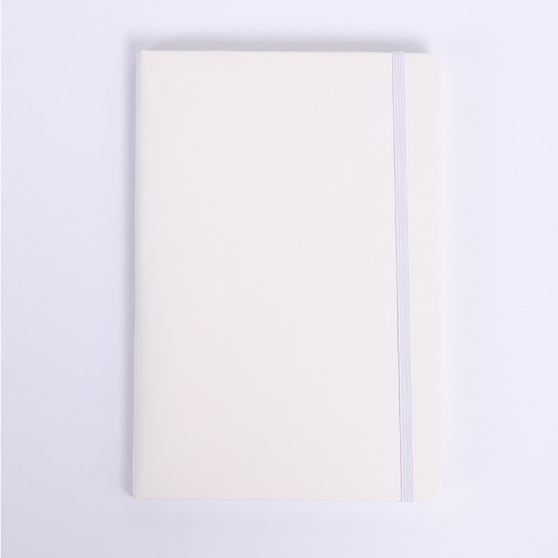 Personalized A5 PU leatherette notebooks with lined pages and cover 
