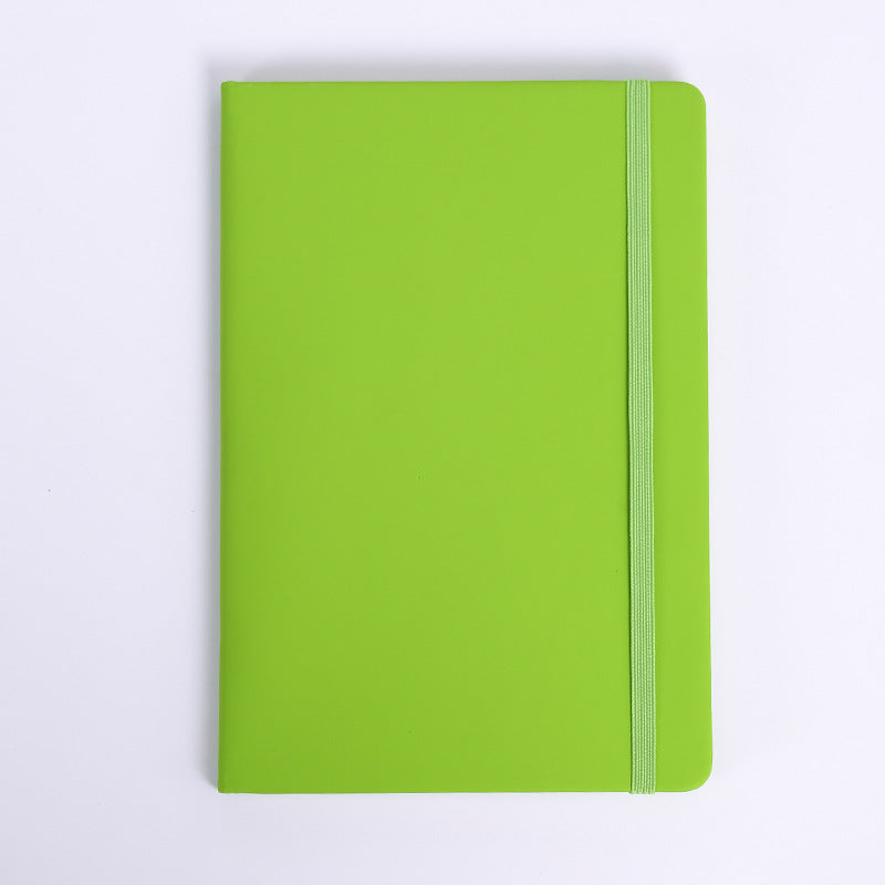 Personalized A5 PU leatherette notebooks with lined pages and cover 