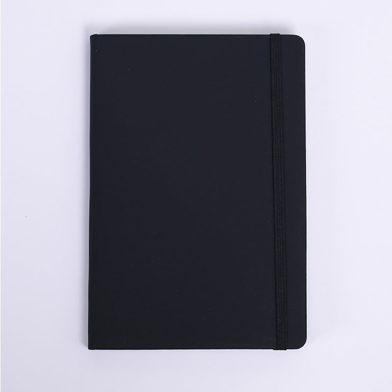 Personalized A5 PU leatherette notebooks with lined pages and cover 