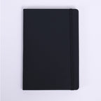 Personalized A5 PU leatherette notebooks with lined pages and cover 