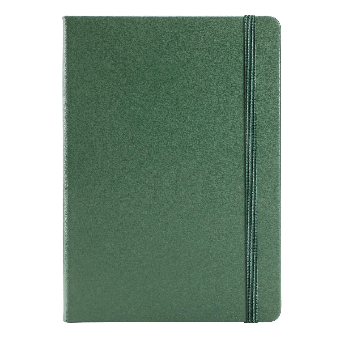 Recycled A5 notebook with fruit design (banana, pineapple) personalized with your logo and lined pages