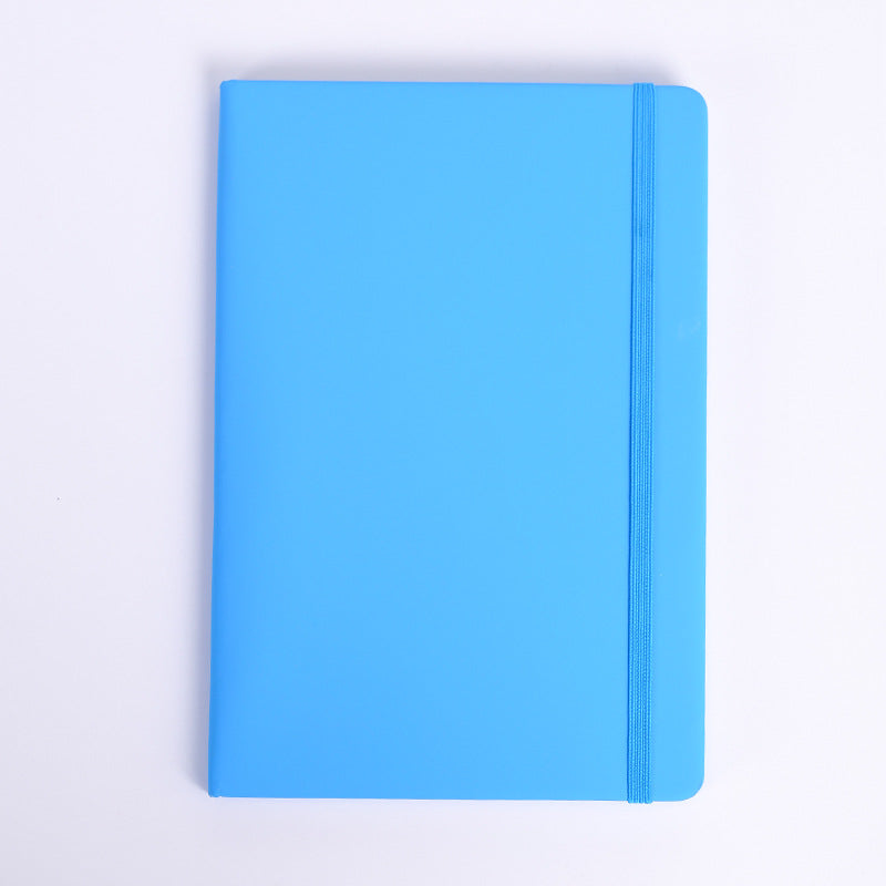 Personalized A5 PU leatherette notebooks with lined pages and cover 
