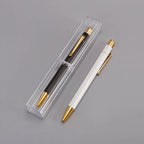 Personalized, glossy pens with case, over 70 colors, ideal corporate gifts