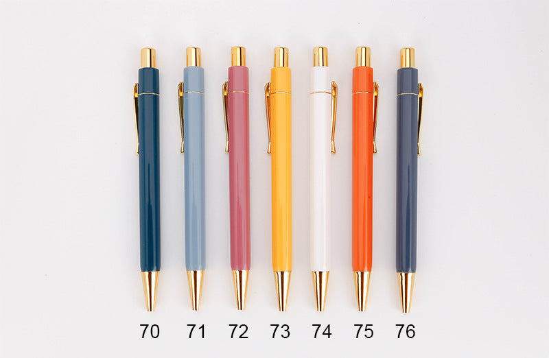 Personalized, glossy pens with case, over 70 colors, ideal corporate gifts