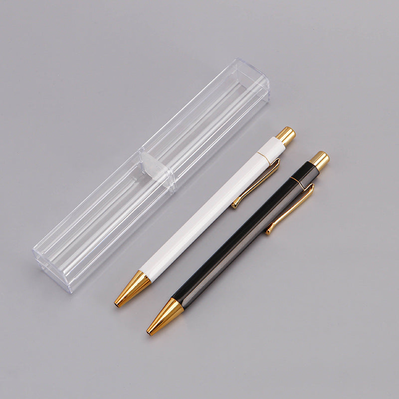 Personalized, glossy pens with case, over 70 colors, ideal corporate gifts