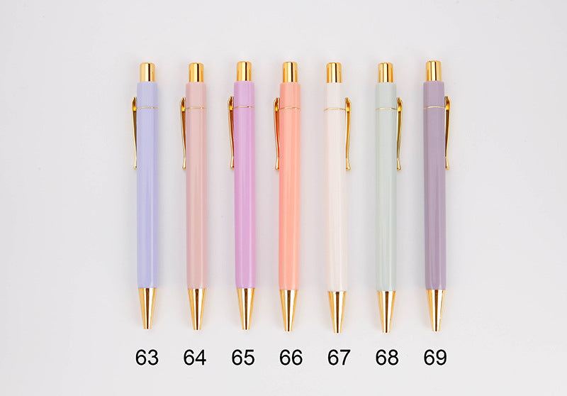 Personalized, glossy pens with case, over 70 colors, ideal corporate gifts