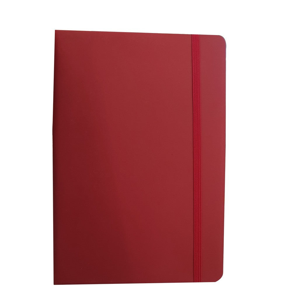 Personalized A5 PU leatherette notebooks with lined pages and cover 