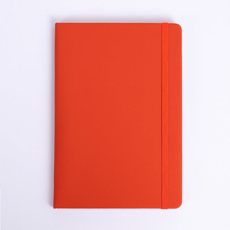 Personalized A5 PU leatherette notebooks with lined pages and cover 
