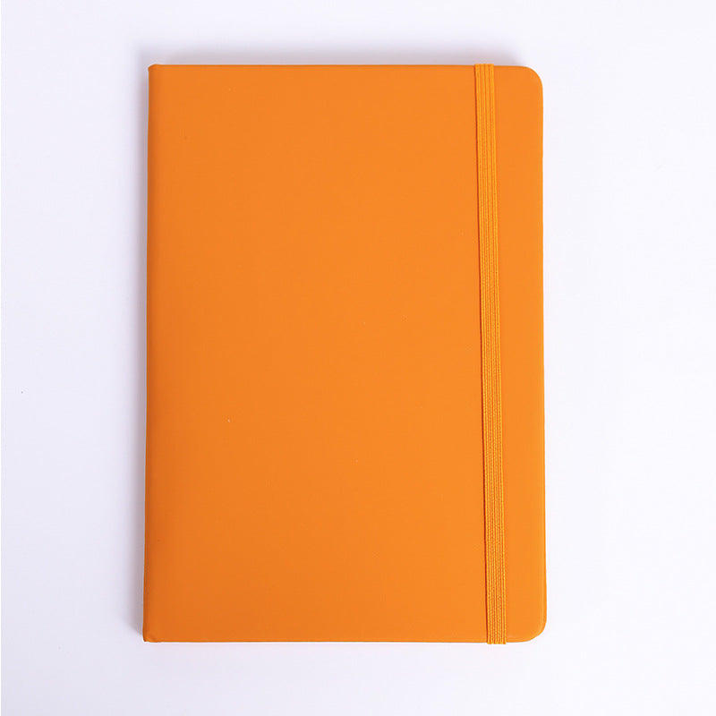 Personalized A5 PU leatherette notebooks with lined pages and cover 