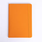 Personalized A5 PU leatherette notebooks with lined pages and cover 