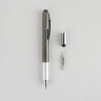 Multi-function promotional pen with measuring function and black ink 