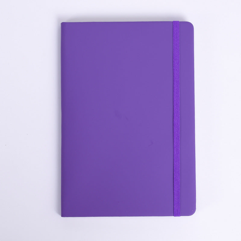 Personalized A5 PU leatherette notebooks with lined pages and cover 