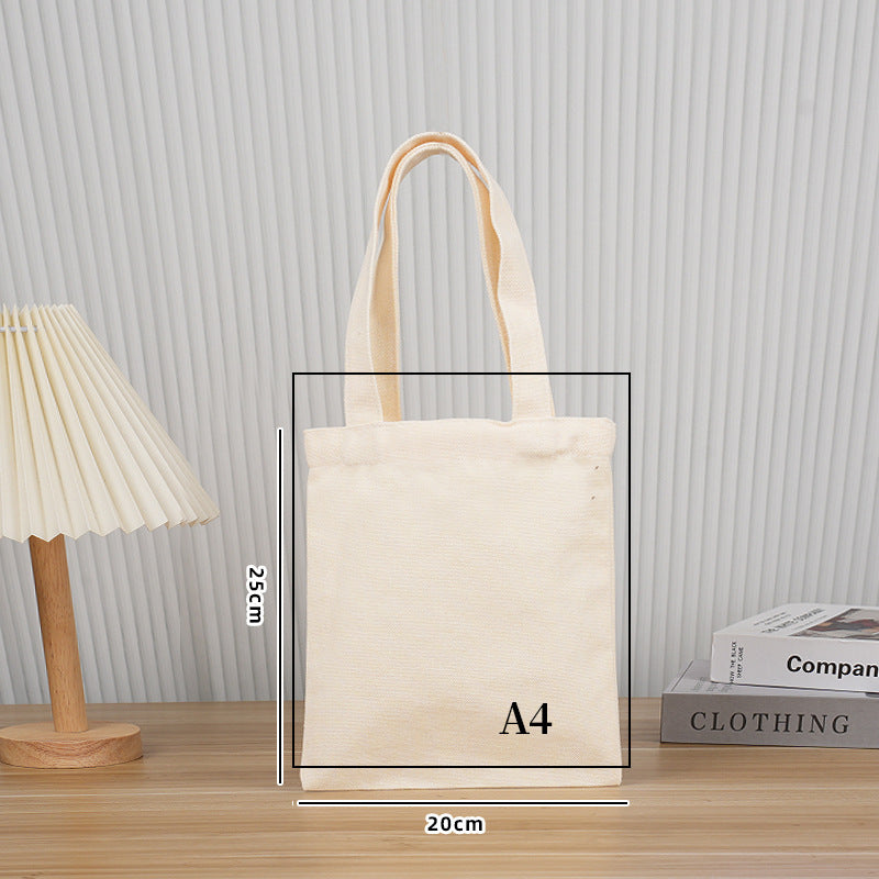 Personalized cotton bag of 140 g/m2 Natural beige