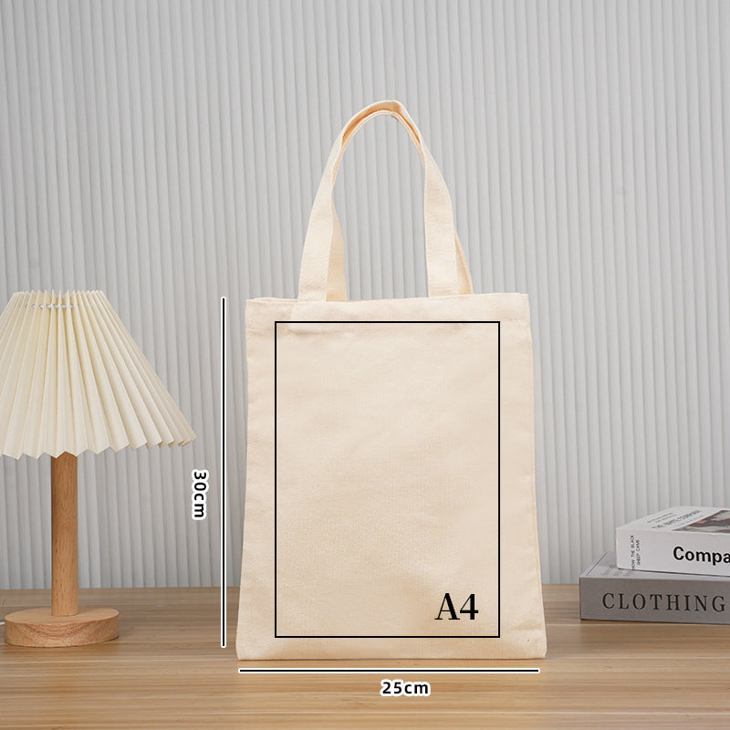 Personalized cotton bag of 140 g/m2 Natural beige